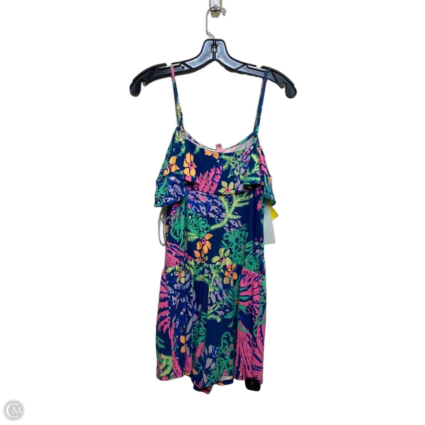 Romper Designer By Lilly Pulitzer In Blue, Size: Xs