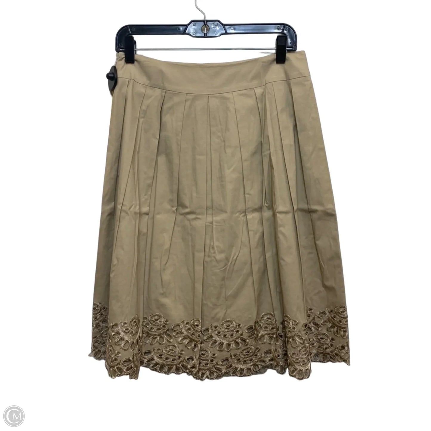 Skirt Midi By Antonio Melani In Tan, Size: 4