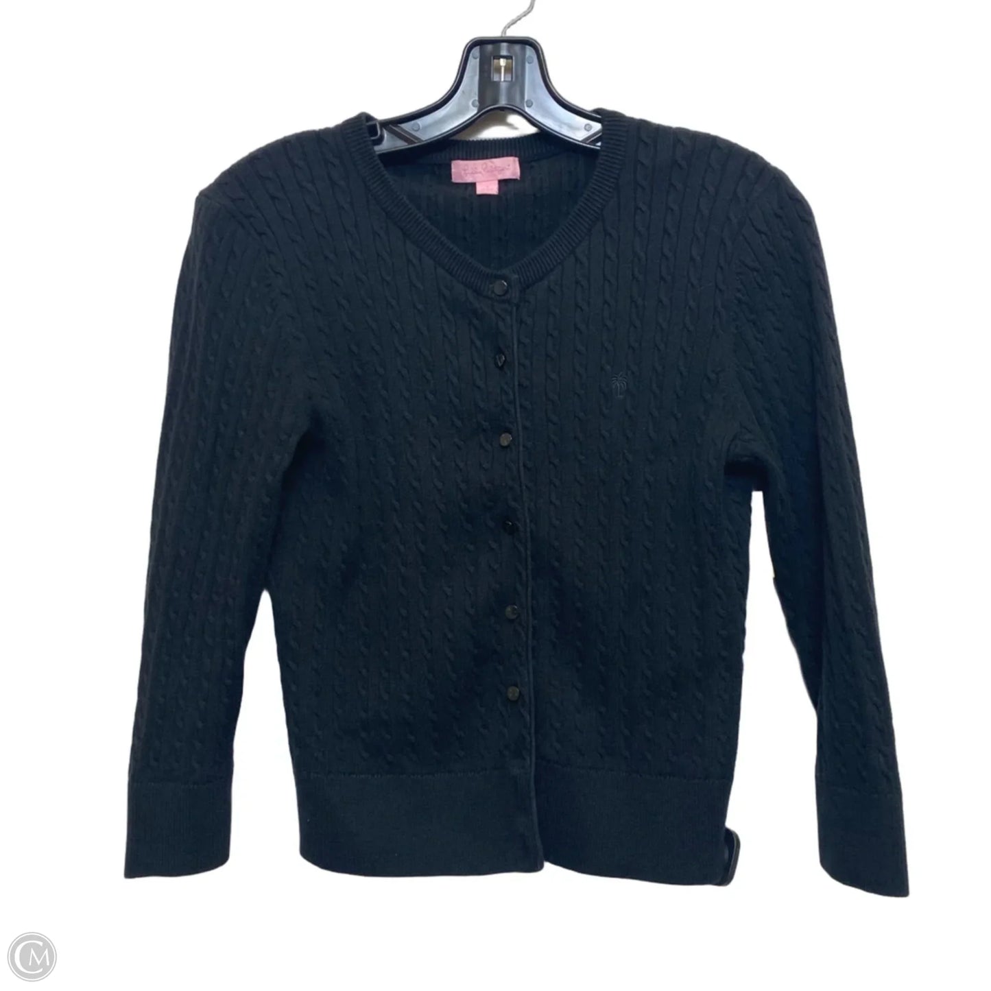 Cardigan Designer By Lilly Pulitzer In Black, Size: S