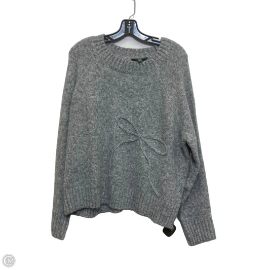 Sweater By Terra & Sky In Grey, Size: 1x