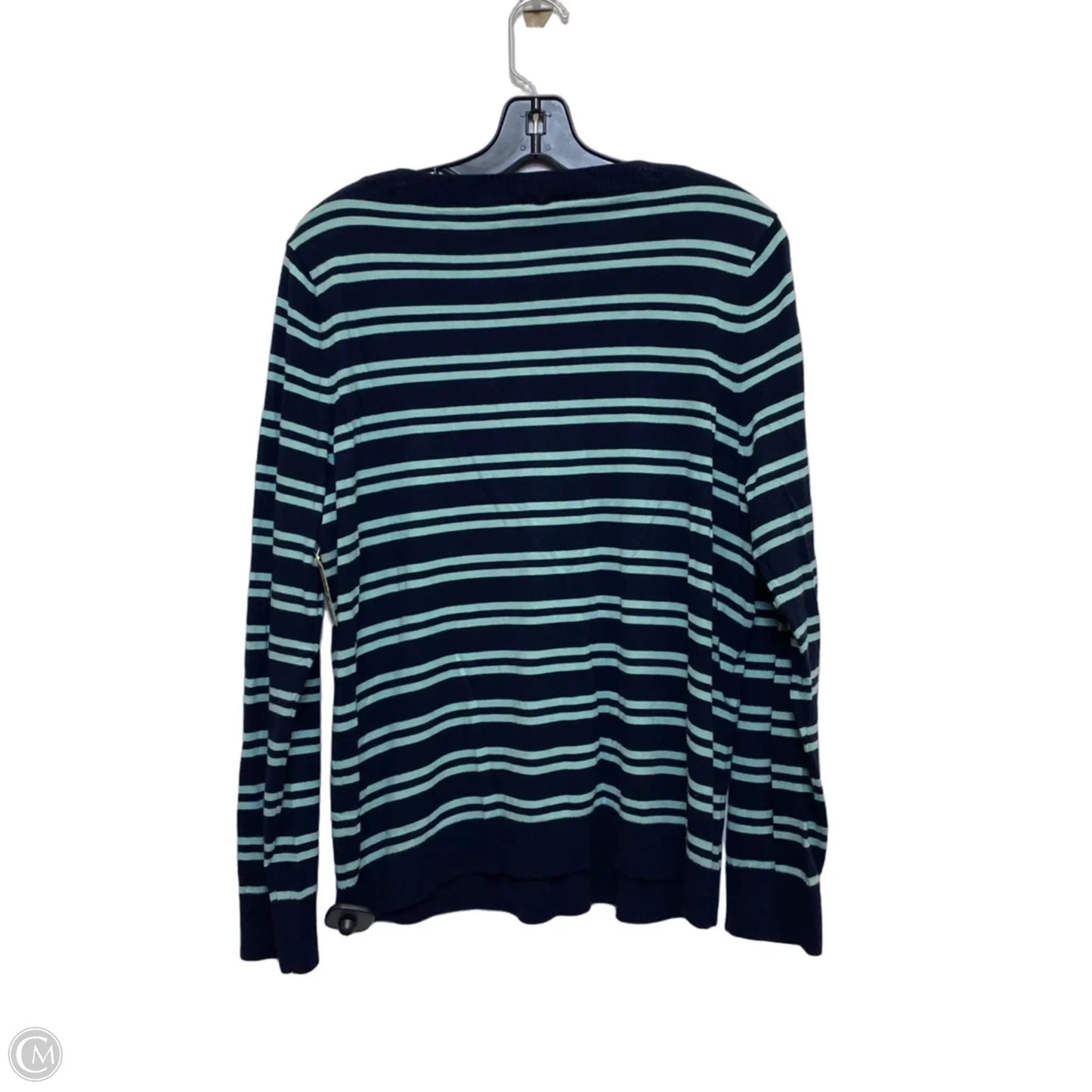 Top Long Sleeve By Talbots In Blue, Size: Xl
