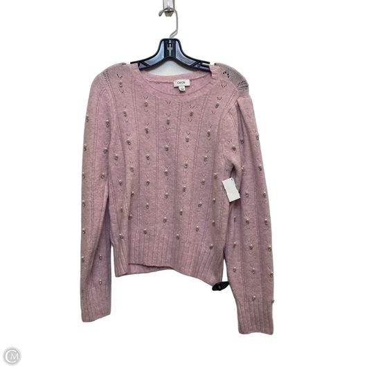 Sweater By Cece In Pink, Size: M