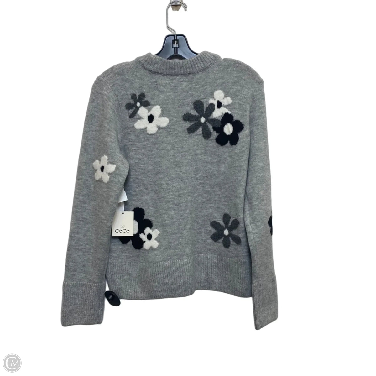 Sweater By Cece In Grey, Size: S
