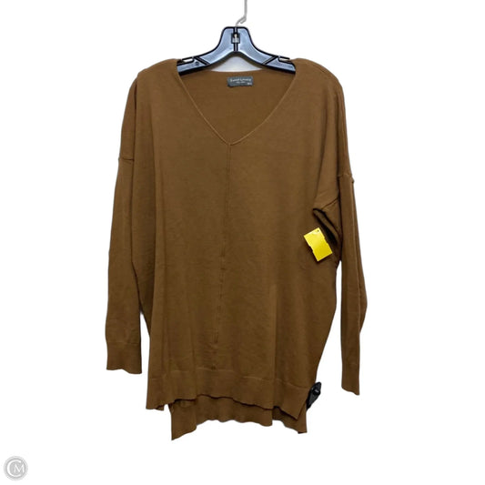 Top Long Sleeve By Sweet Lovely In Brown, Size: M