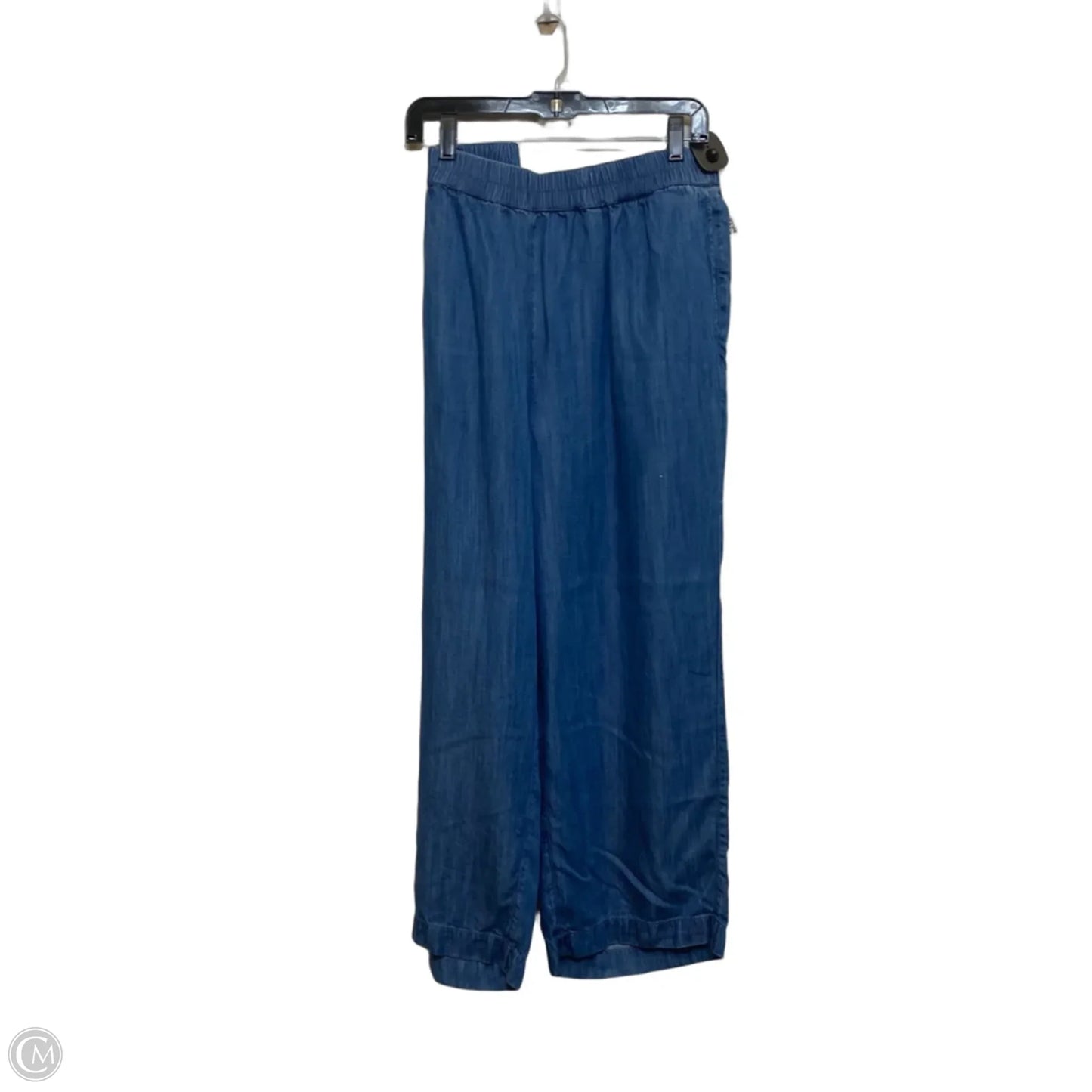Pants Wide Leg By Wonderly In Blue, Size: Xl