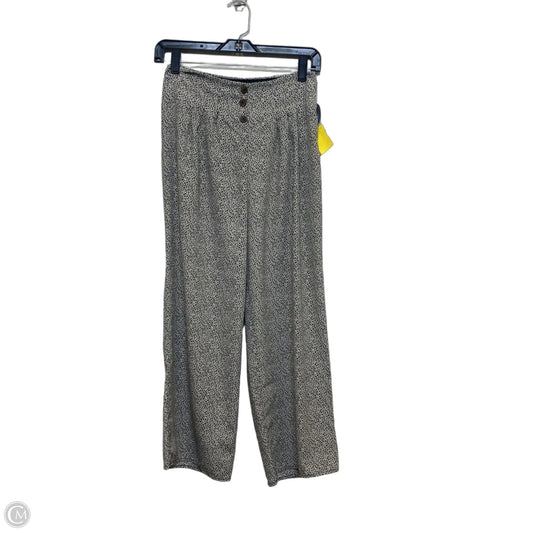 Pants Wide Leg By Sienna Sky In Black & Cream, Size: S