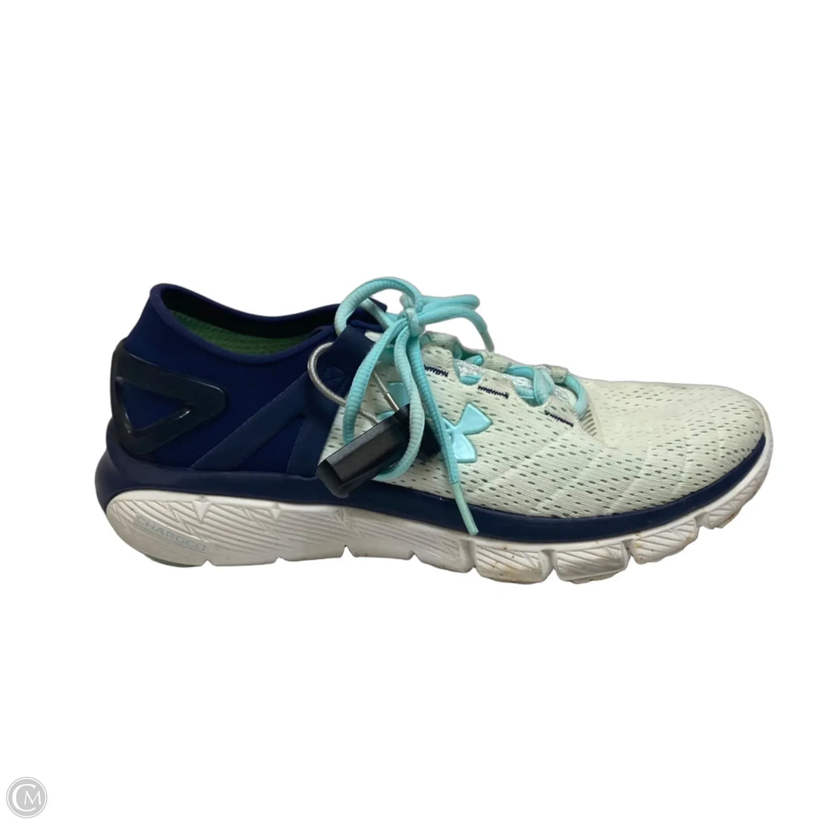 Shoes Athletic By Under Armour In Blue, Size: 9