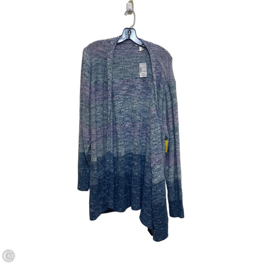Cardigan By Cj Banks In Blue, Size: 3x