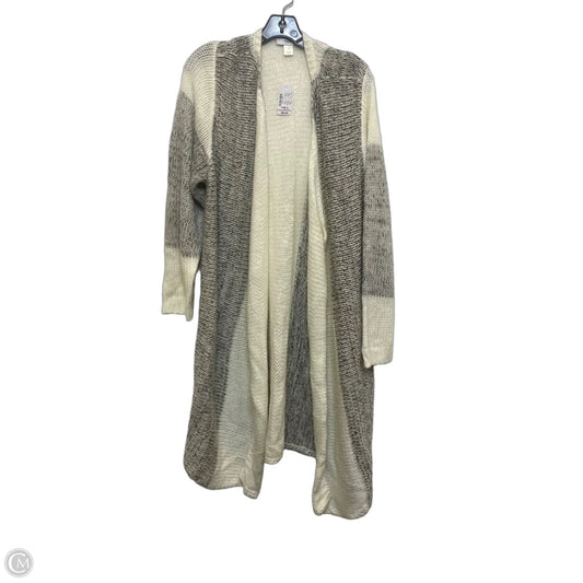 Cardigan By Cj Banks In Cream, Size: 1x