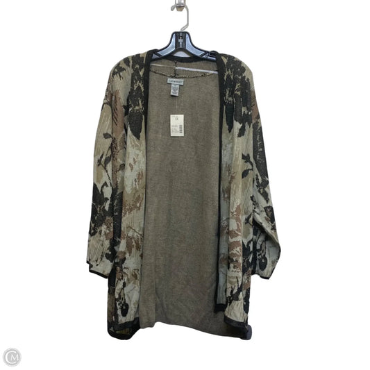 Cardigan By Catherines In Black, Size: 3x