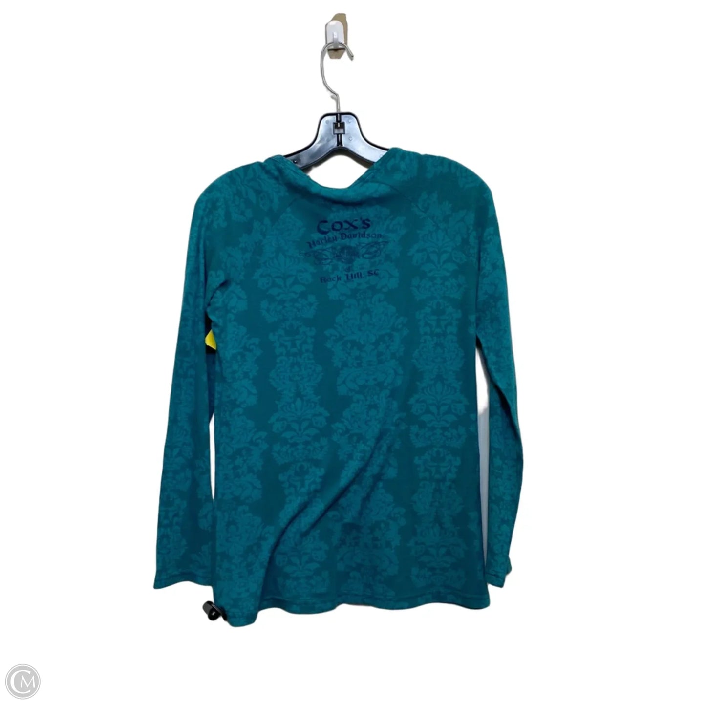 Top Long Sleeve By Harley Davidson In Blue, Size: L