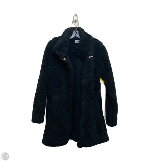 Jacket Faux Fur & Sherpa By Columbia In Black, Size: S