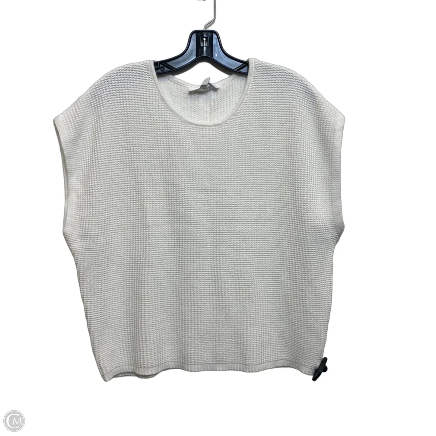 Top Sleeveless By Brit. NY In White, Size: Xl