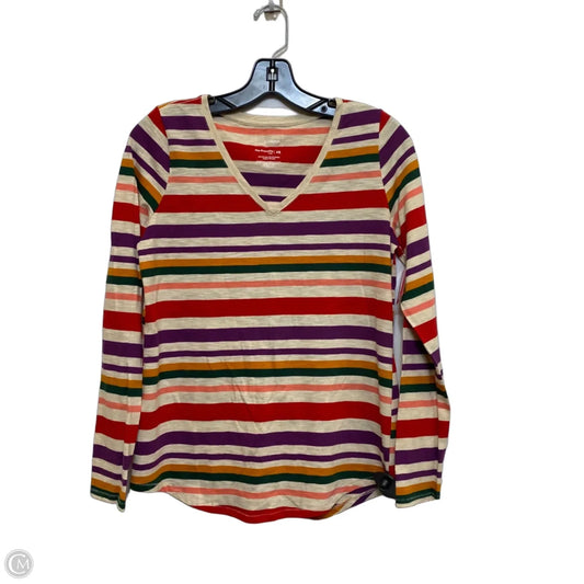 Top Long Sleeve Basic By Sonoma In Multi-colored, Size: Xs