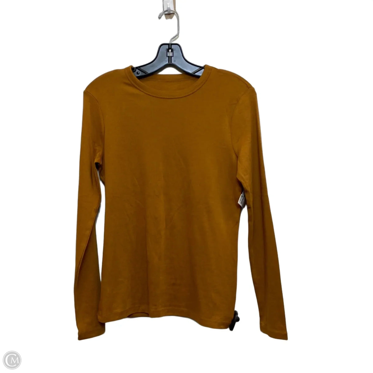 Top Long Sleeve Basic By A New Day In Brown, Size: M