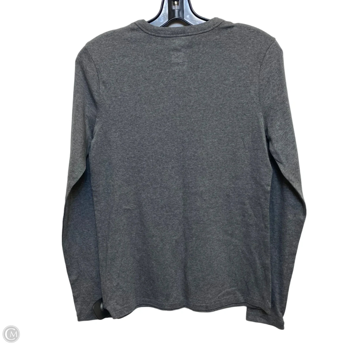 Top Long Sleeve Basic By A New Day In Grey, Size: M