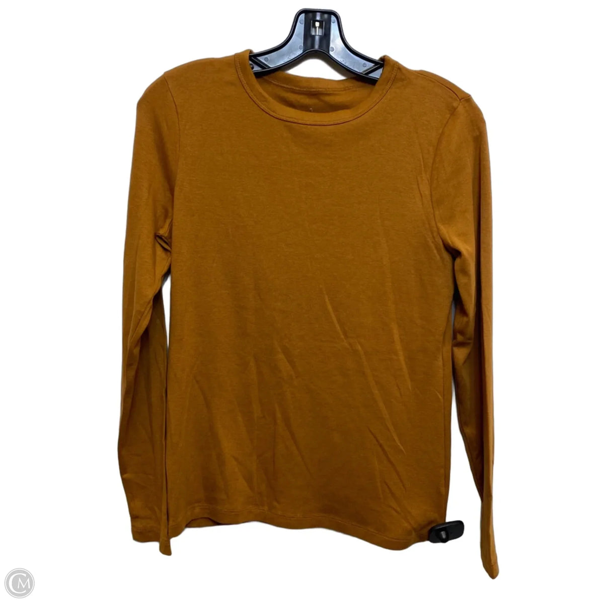 Top Long Sleeve Basic By A New Day In Brown, Size: M