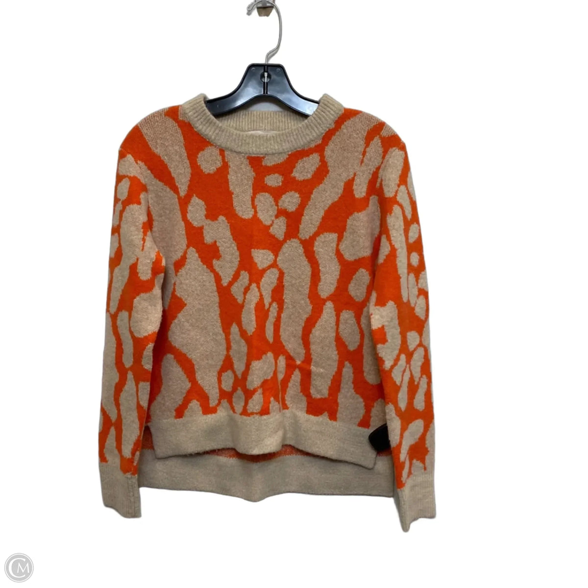 Sweater By Thml In Cream & Orange, Size: S