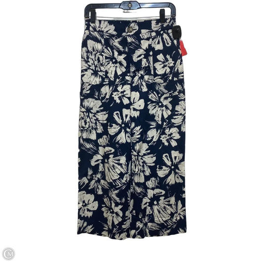 Pants Cropped By Democracy In Blue, Size: 2