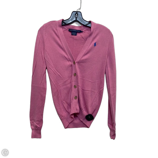 Cardigan By Ralph Lauren In Pink, Size: S