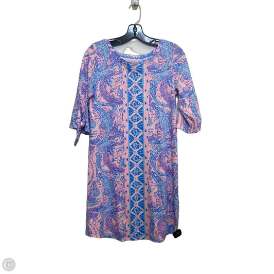 Dress Designer By Lilly Pulitzer In Blue & Pink, Size: S