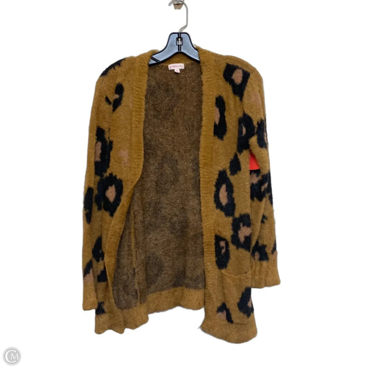 Cardigan By Design History In Animal Print, Size: M