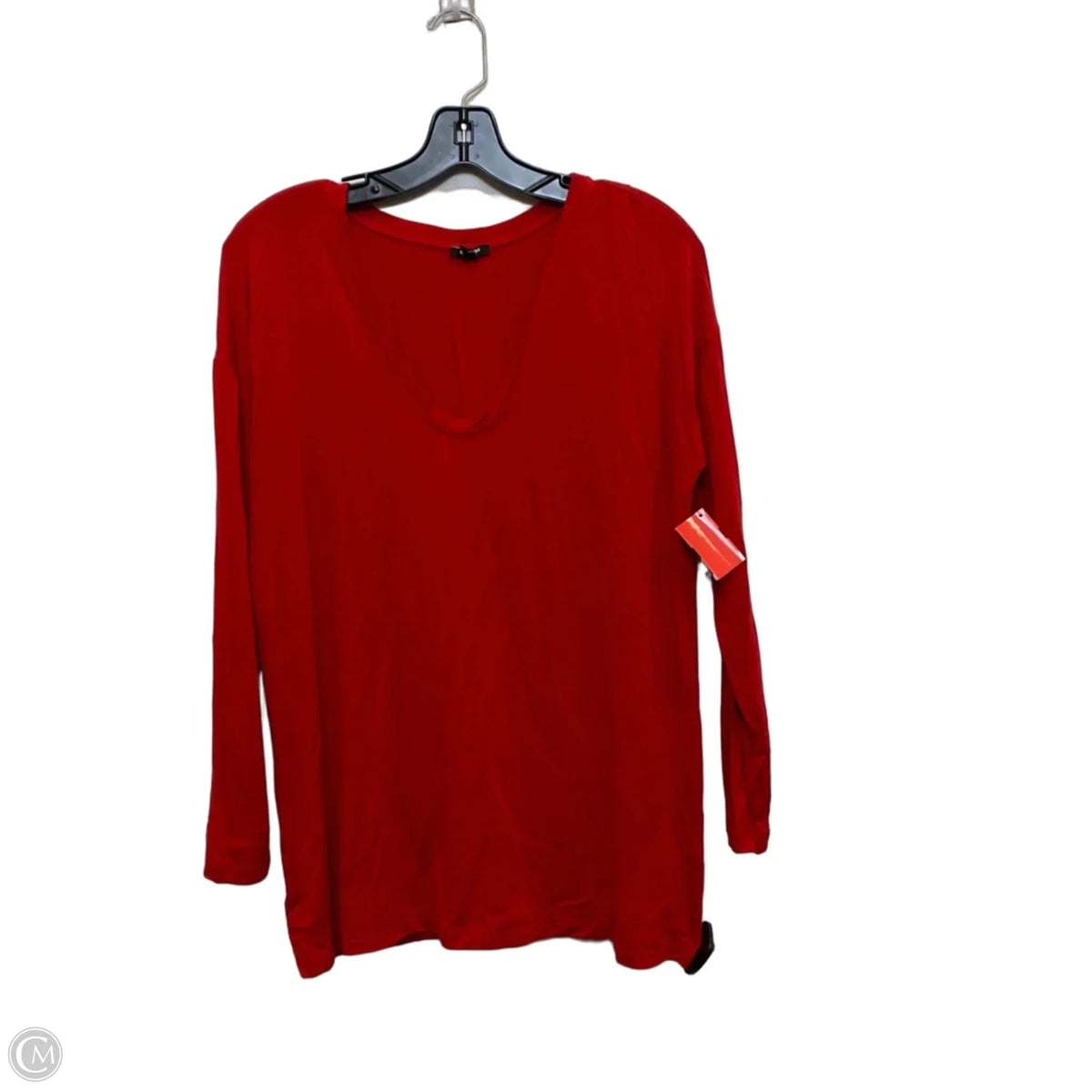 Top Long Sleeve By Express In Red, Size: S