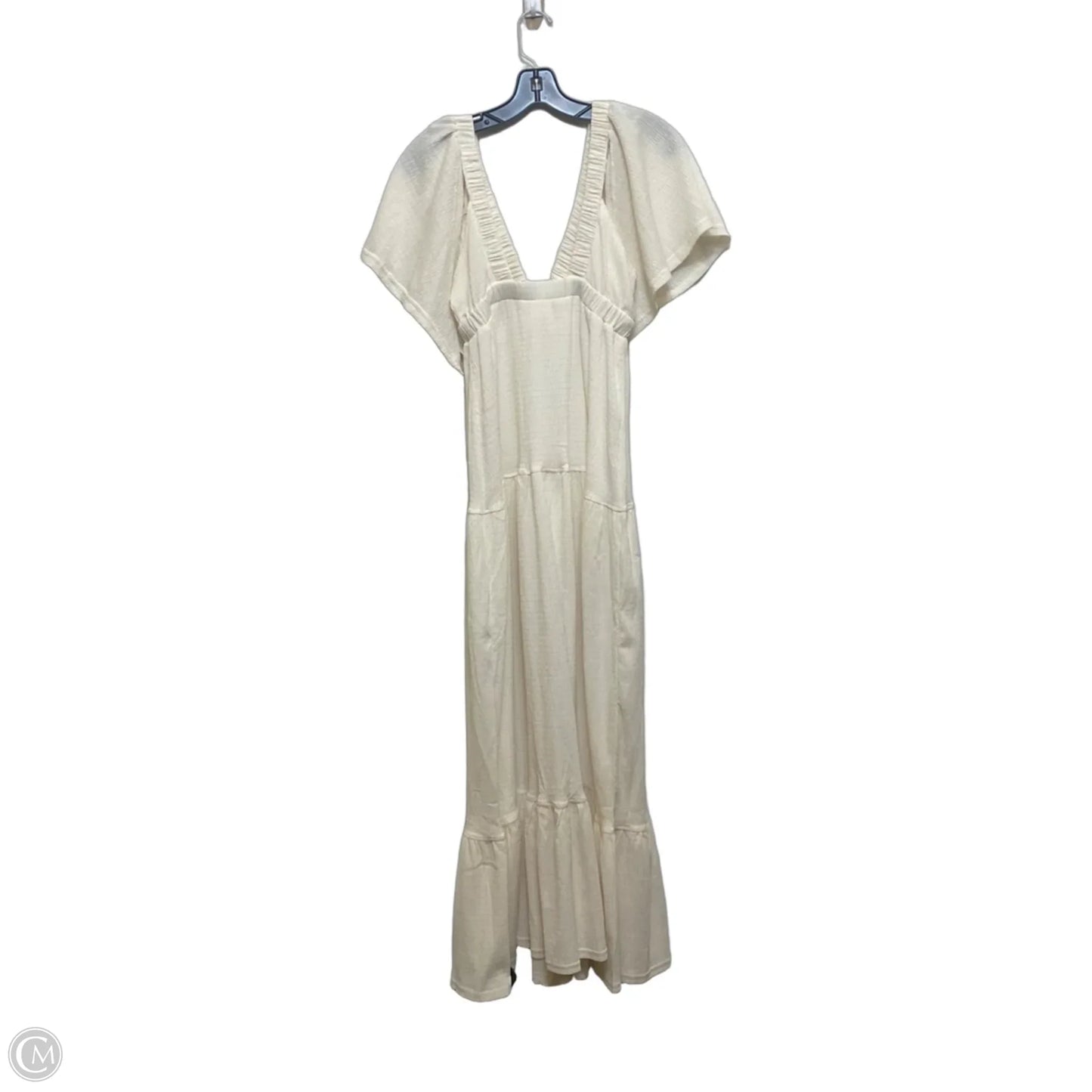 Dress Casual Maxi By Kikibell In Cream, Size: Xs