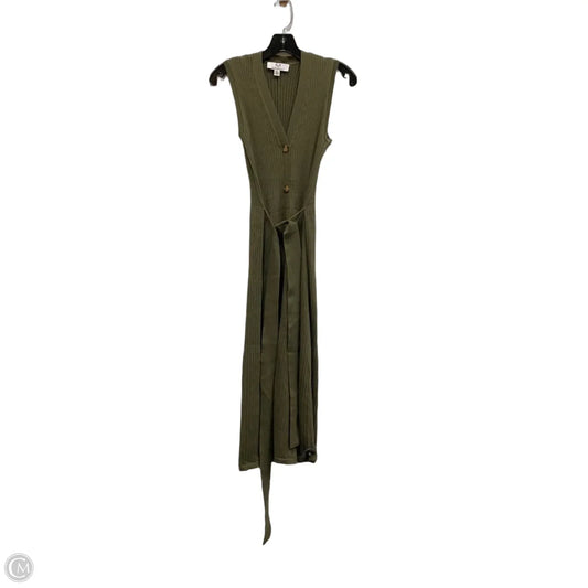 Dress Casual Maxi By Magaschoni In Green, Size: Sp