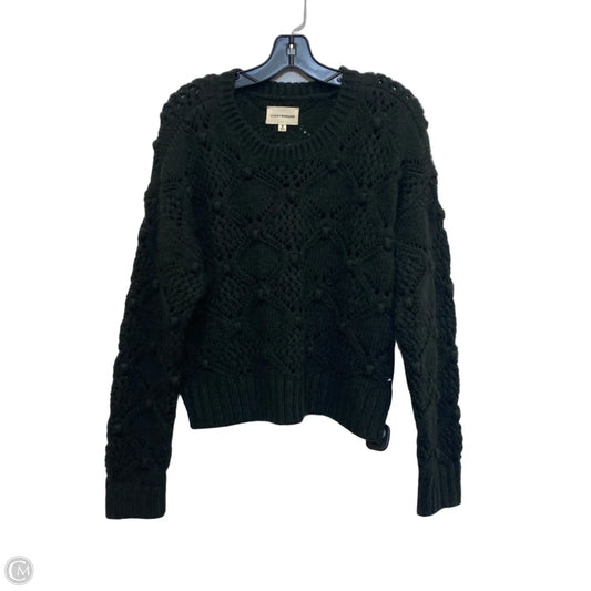 Sweater By Lucky Brand In Black, Size: M