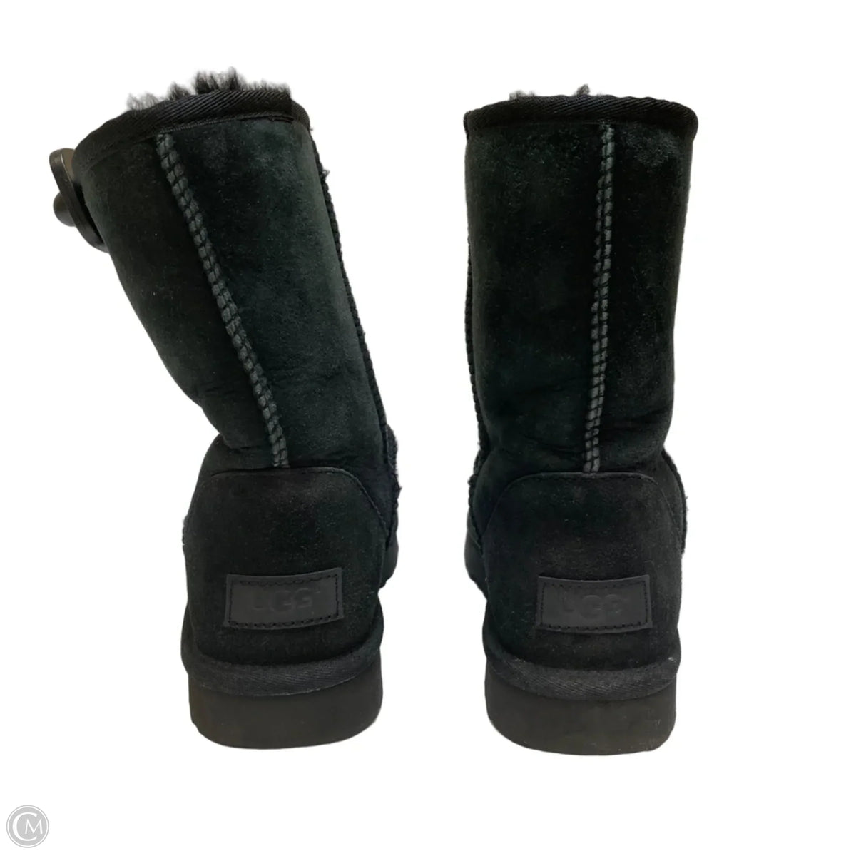 Boots Designer By Ugg In Black, Size: 7
