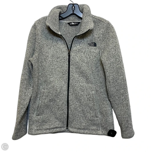 Athletic Jacket By The North Face In Grey, Size: M