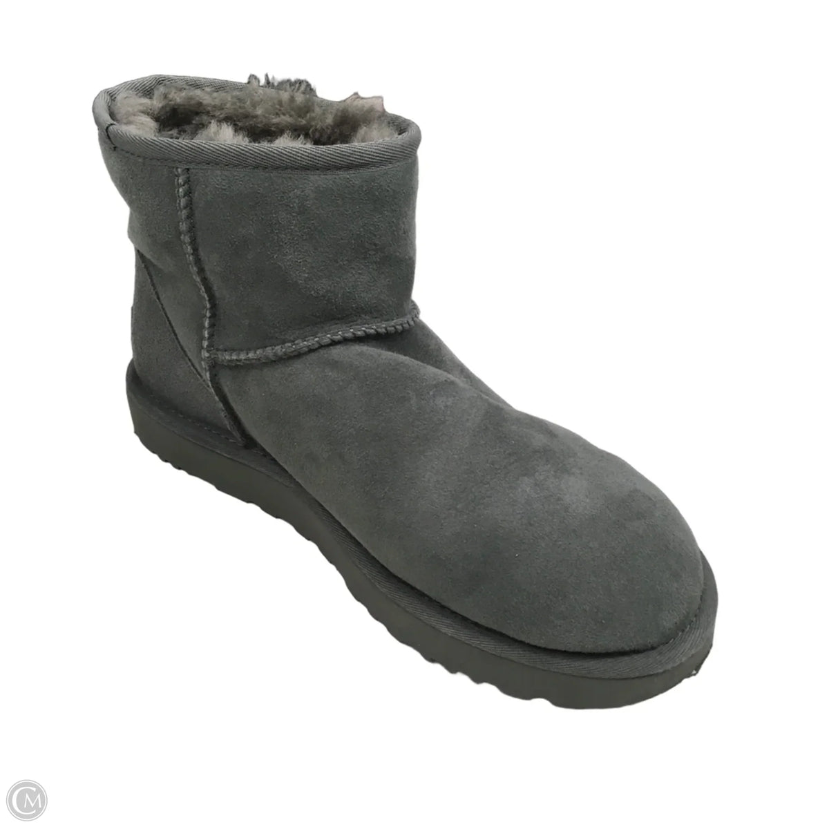 Boots Designer By Ugg In Grey, Size: 9
