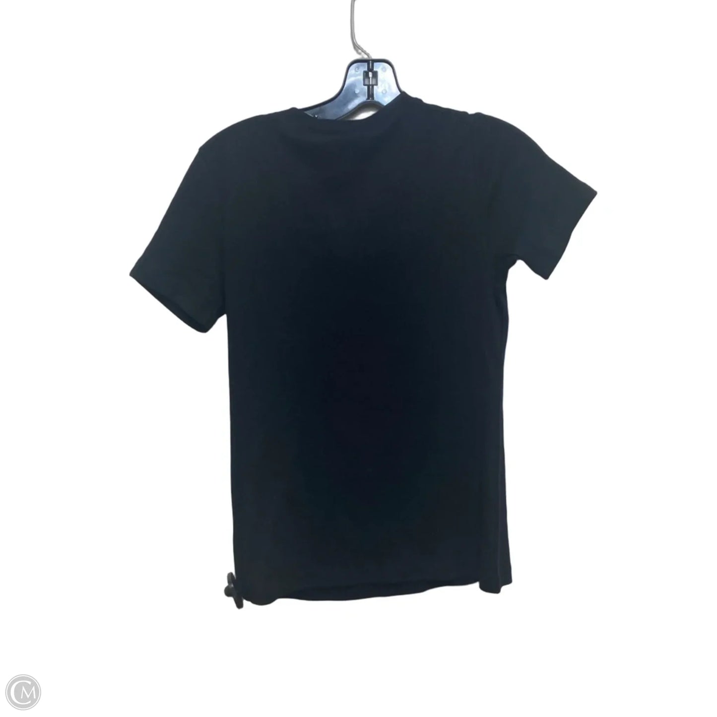 Top Short Sleeve By Karen Scott In Black, Size: Sp