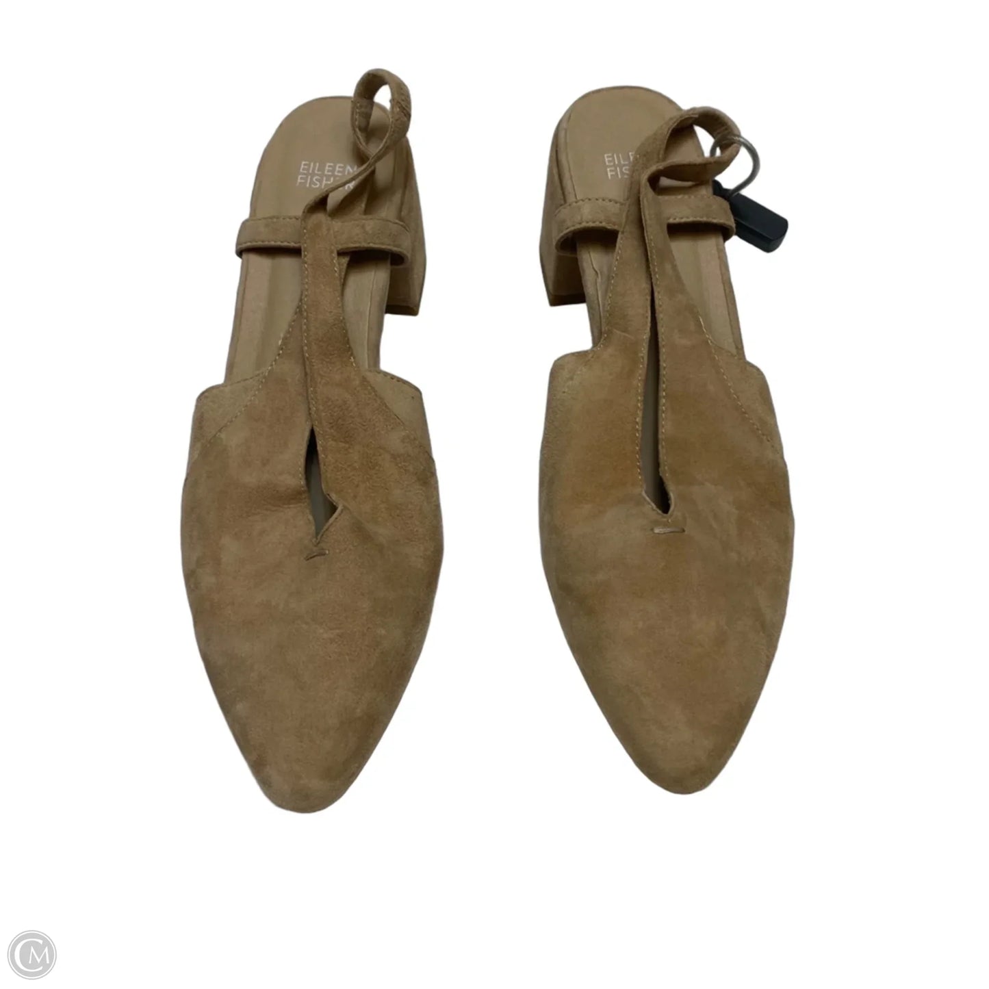 Shoes Heels Block By Eileen Fisher In Tan, Size: 11