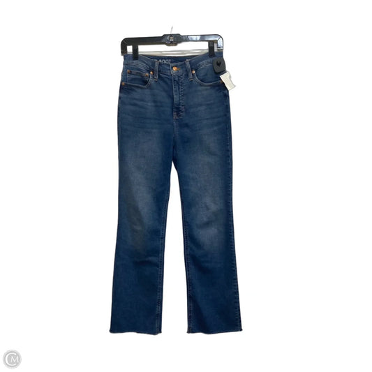 Jeans Boot Cut By J. Crew In Blue Denim, Size: 4