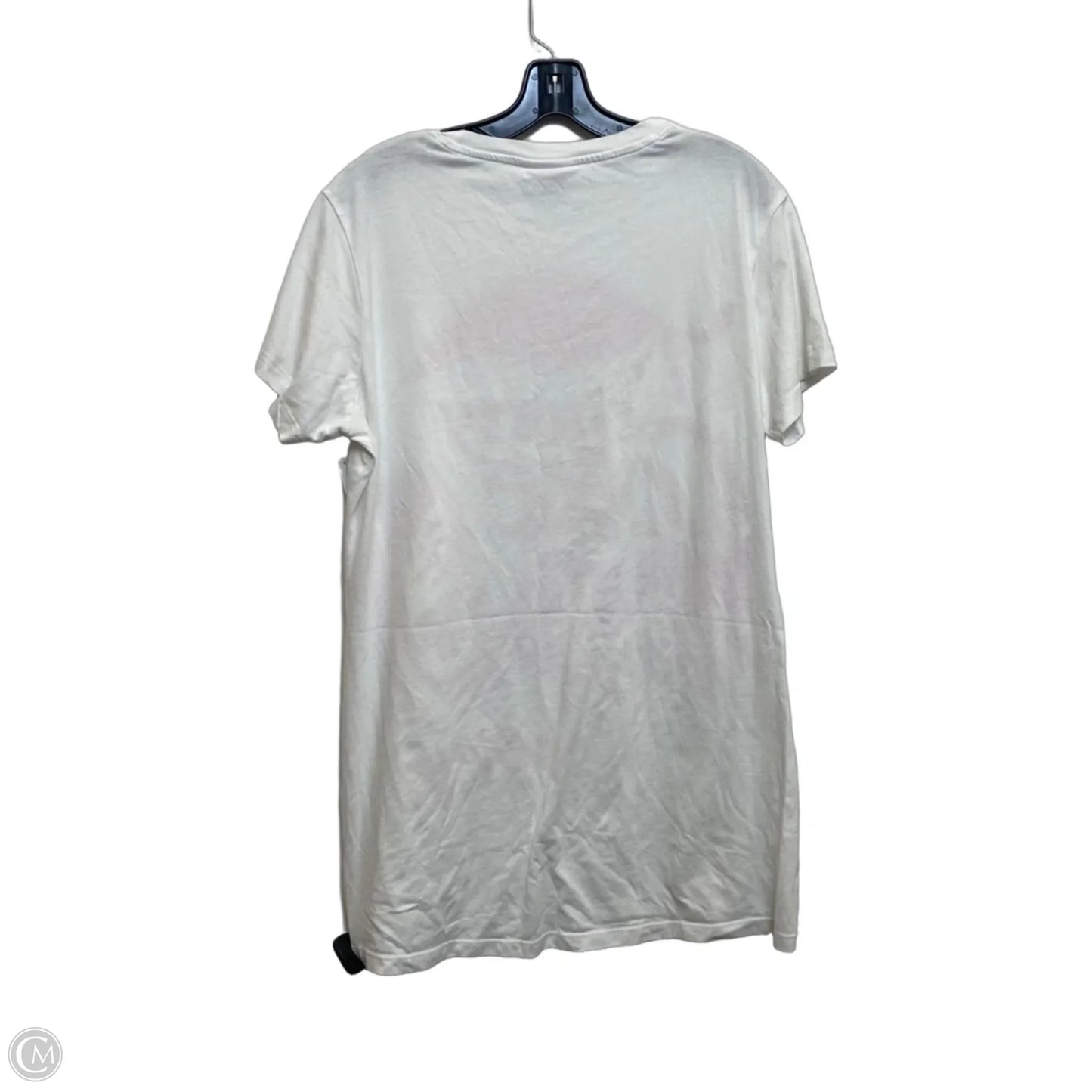 Athletic Top Short Sleeve By Athleta In White, Size: Xxs