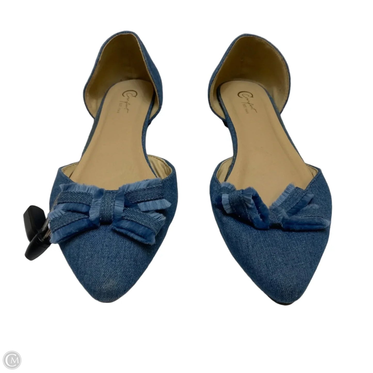 Shoes Flats By Cato In Blue, Size: 8
