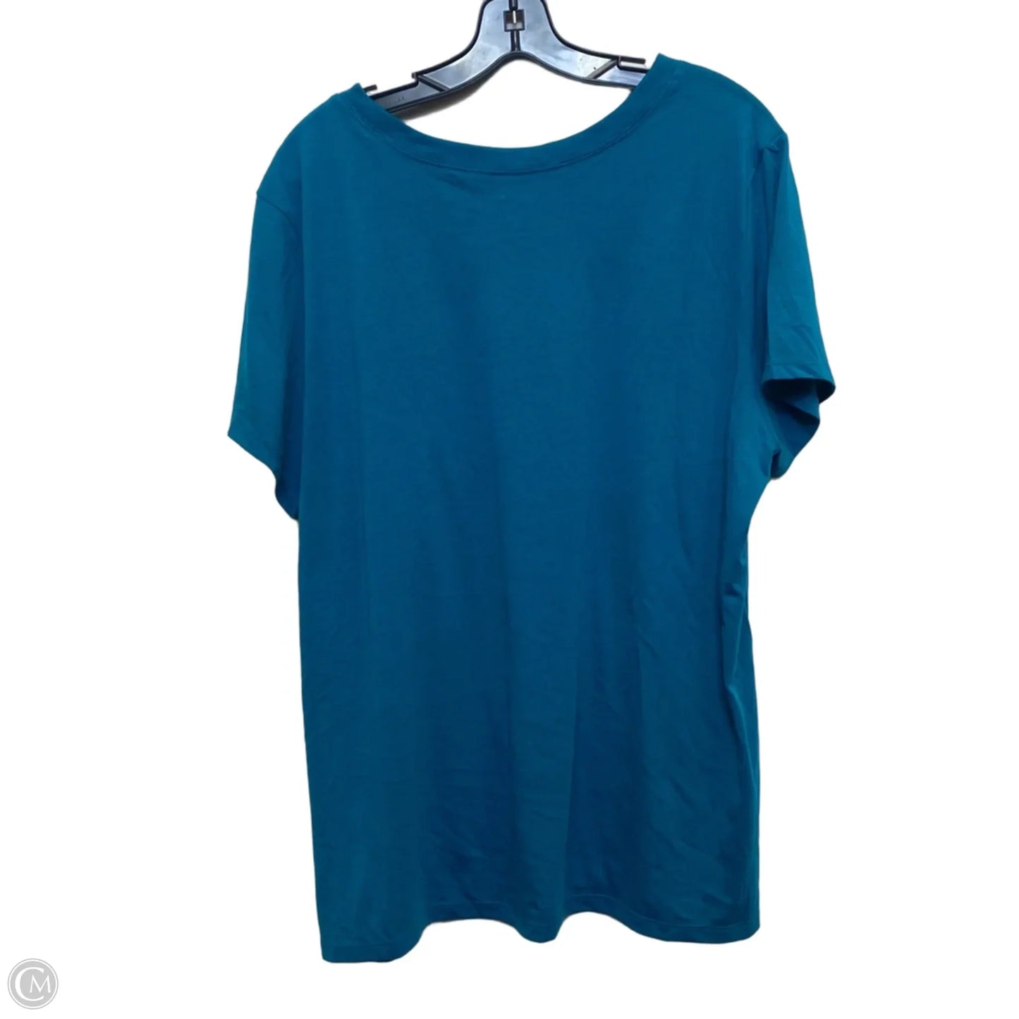 Top Short Sleeve Basic By Torrid In Blue, Size: 2x