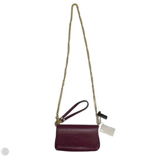 Crossbody Leather By Clothes Mentor, Size: Small