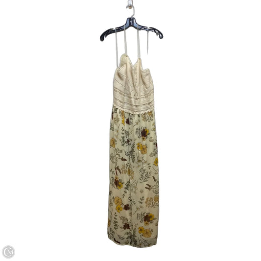 Dress Casual Maxi By Maurices In Cream, Size: Xxl