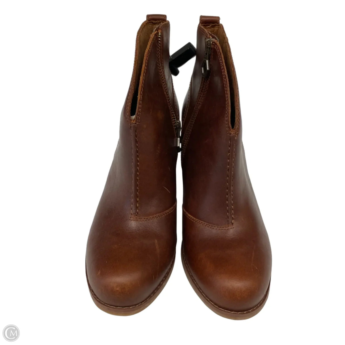 Boots Ankle Heels By Timberland In Brown, Size: 7