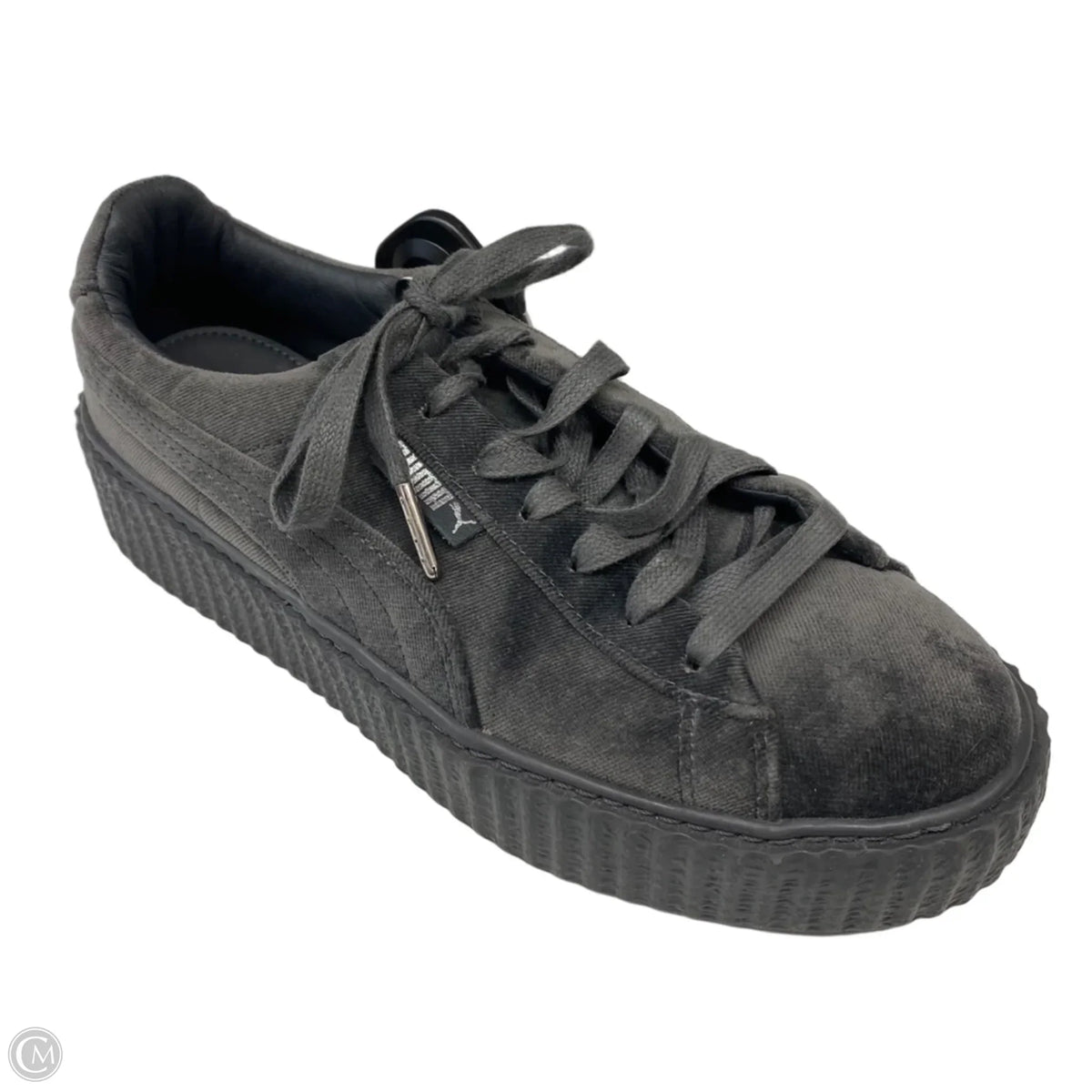 Shoes Flats By Puma In Grey, Size: 9