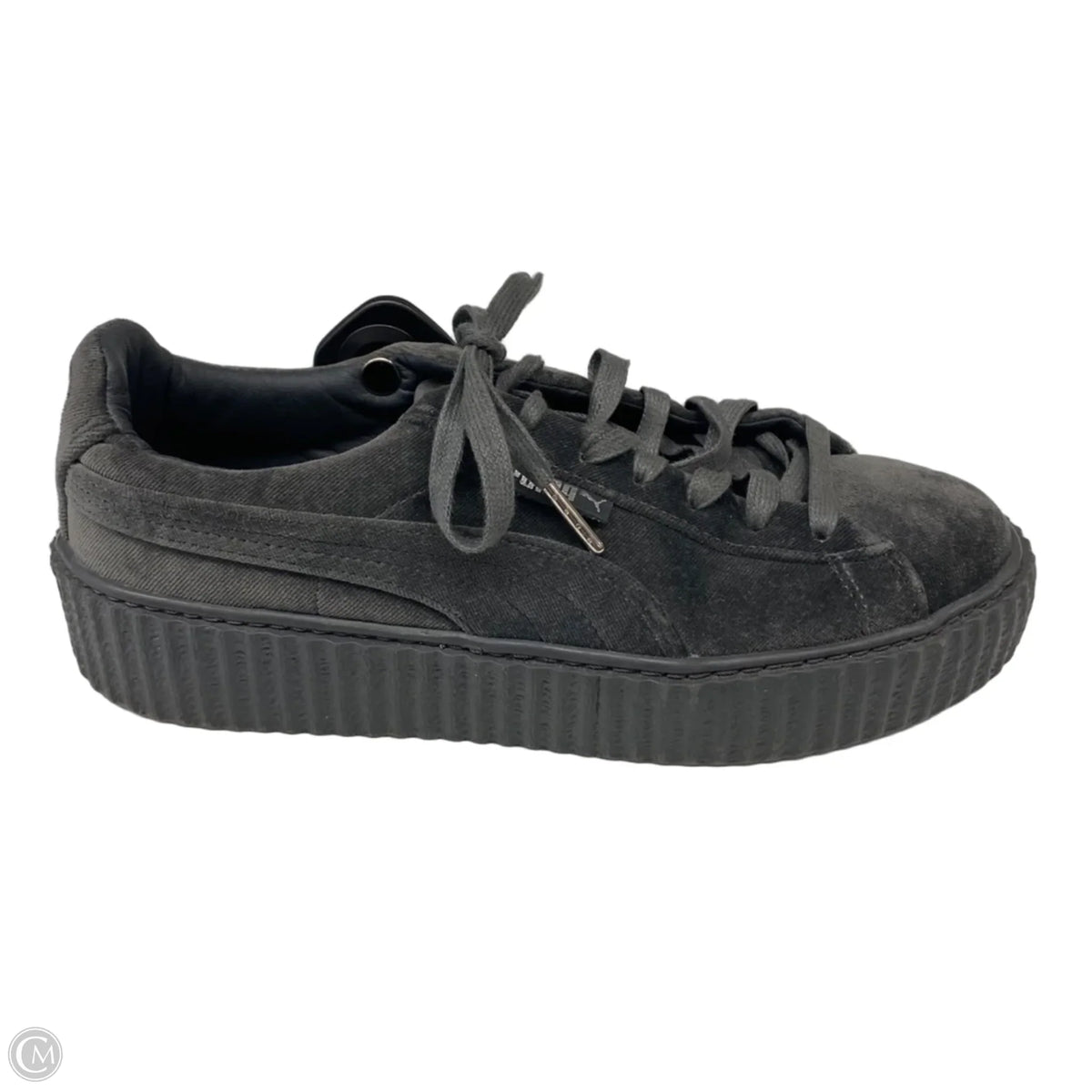 Shoes Flats By Puma In Grey, Size: 9