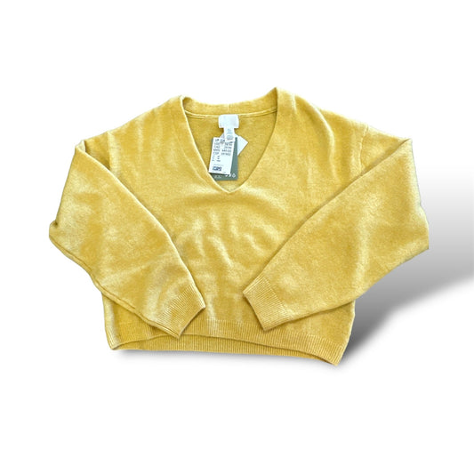 Yellow Sweater H&m, Size Xs