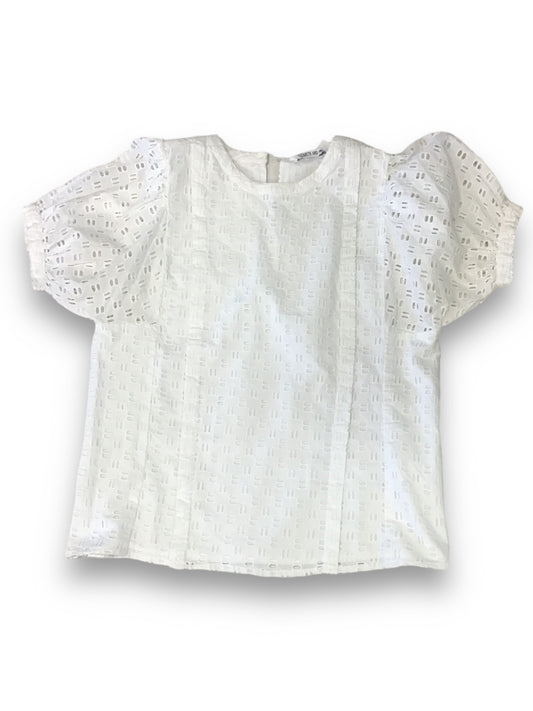 White Top Short Sleeve Elizabeth And James, Size S