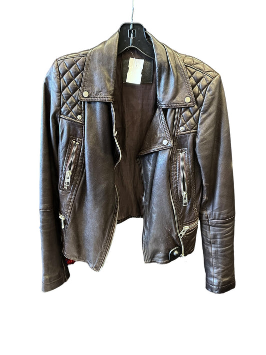 Jacket Leather By All Saints  Size: 2