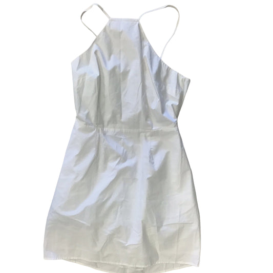 White Dress Casual Short A New Day, Size M