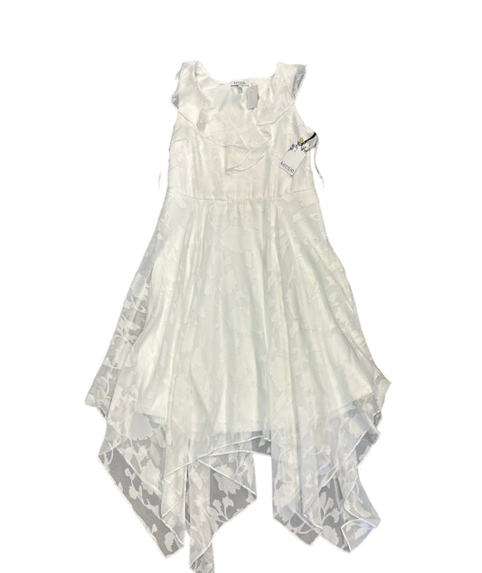 White Dress Casual Midi Kensie, Size 14