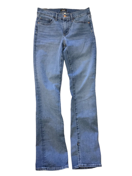 Blue Denim Jeans Straight Express, Size 4